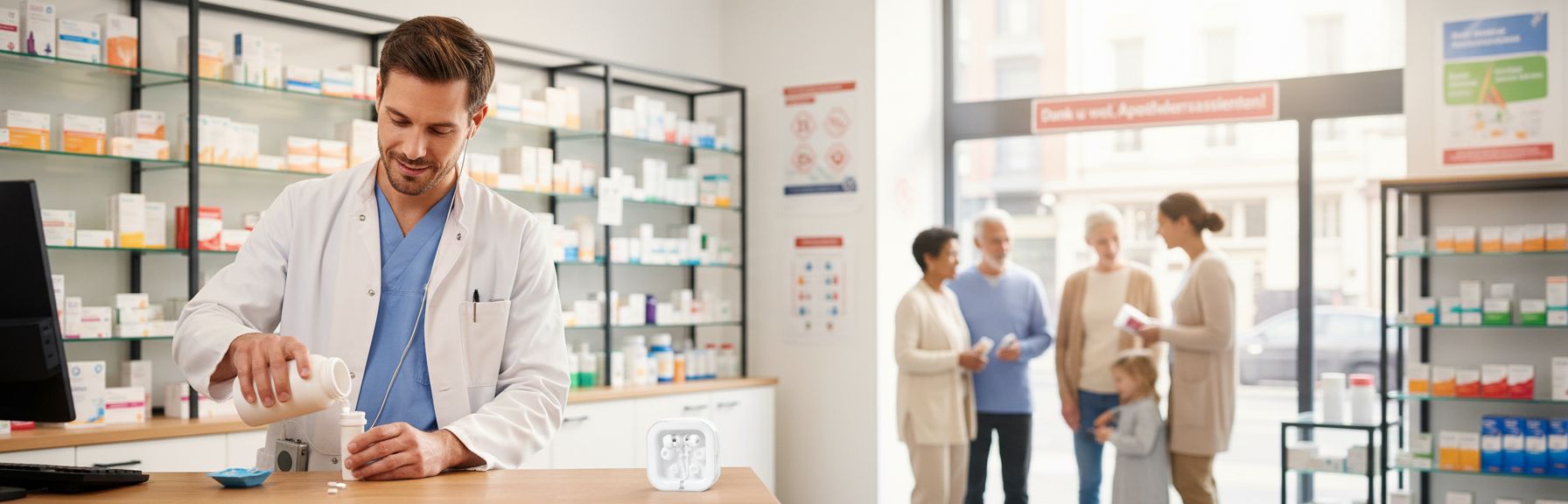 dag van de apothekersassistent